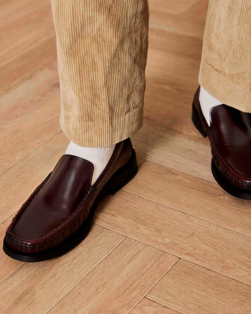 on model image of Michel Loafer