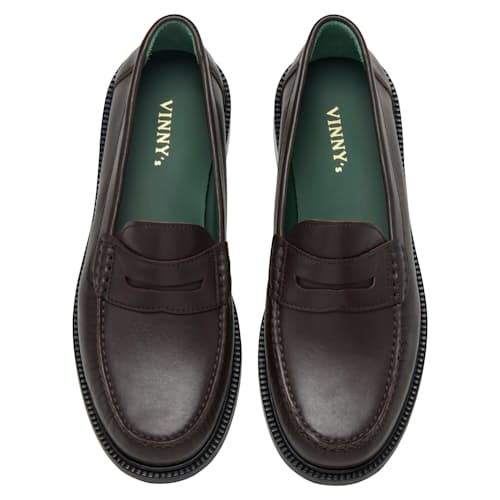 laydown image of Yardee Moccasin Loafer