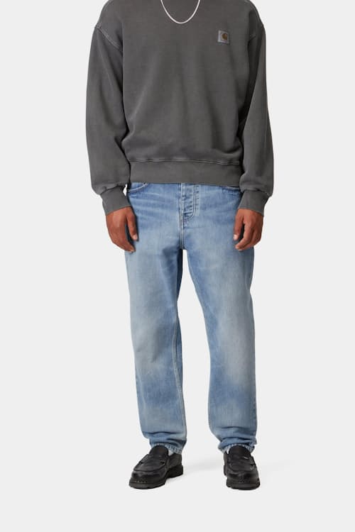 on model image of Newel Denim Jean