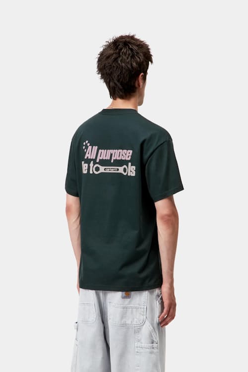 on model image of Short Sleeve All Tools T-Shirt