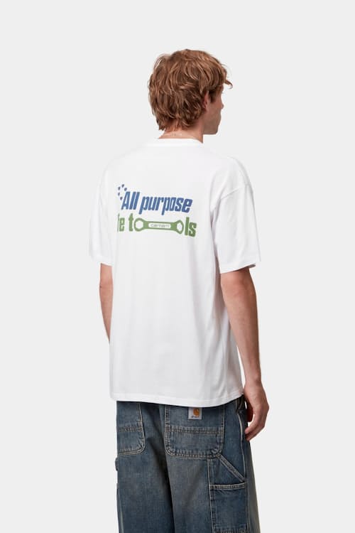 on model image of Short Sleeve All Tools T-Shirt