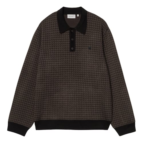 laydown image of Long Sleeve Lowis Polo