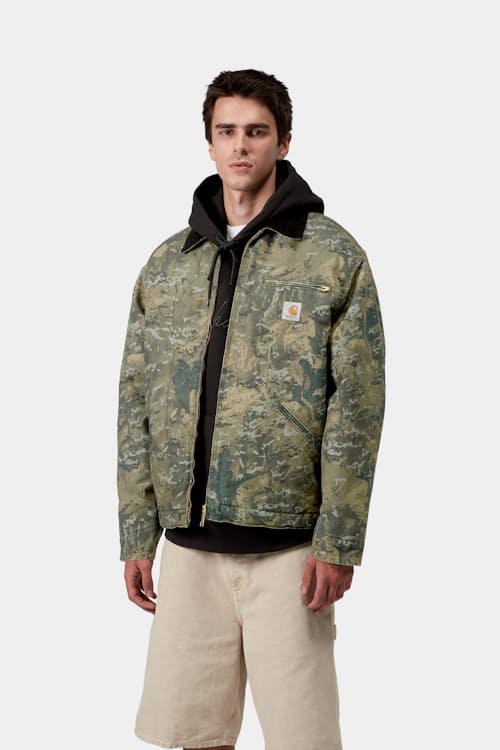 on model image of OG Detroit Jacket