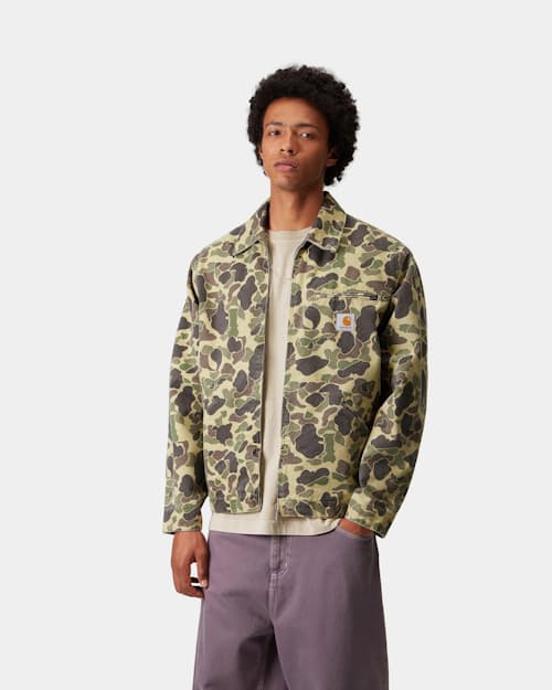 on model image of Duck Detroit Jacket