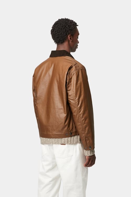 on model image of OG Dean Jacket