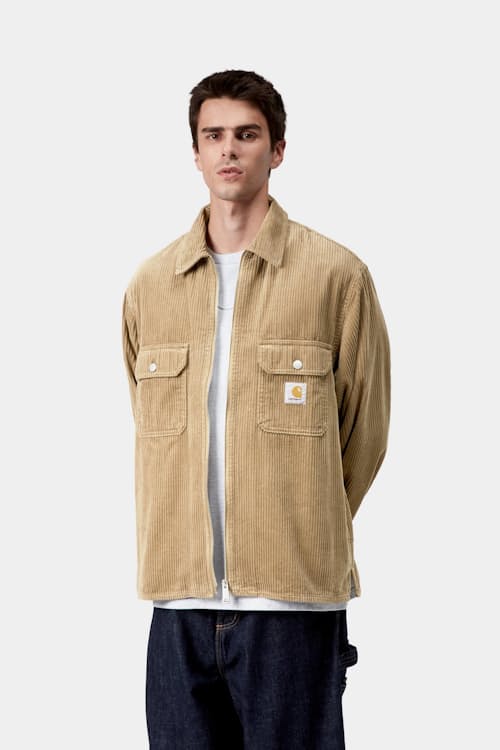 on model image of Reynold Shirt Jacket