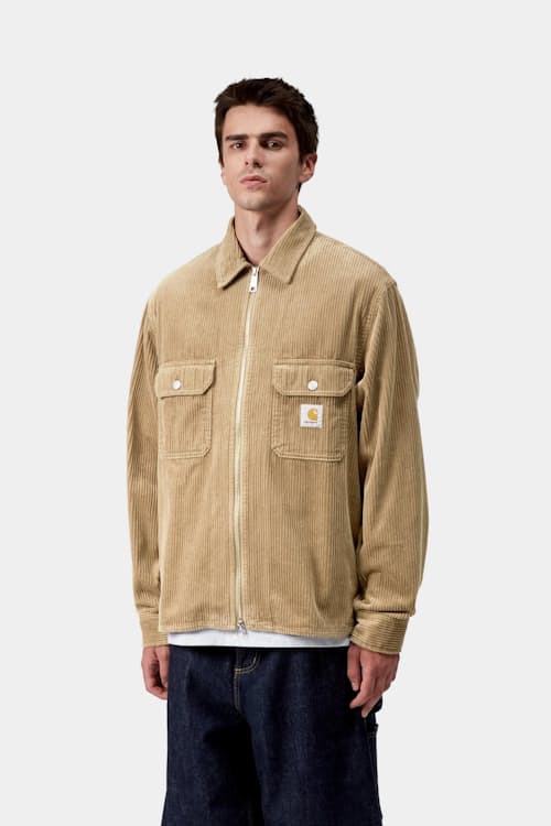 on model image of Reynold Shirt Jacket
