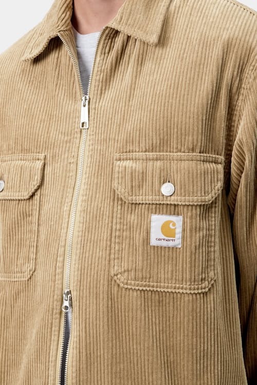 on model image of Reynold Shirt Jacket