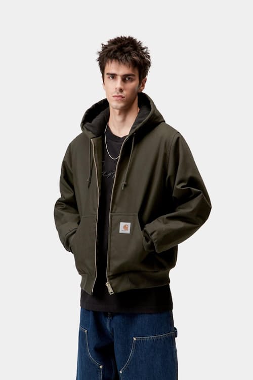 on model image of OG Active Jacket