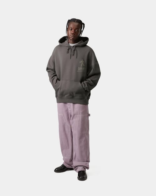 on model image of Hooded Distance Sweatshirt