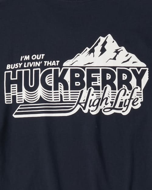 laydown detail image of Busy Livin' T-Shirt