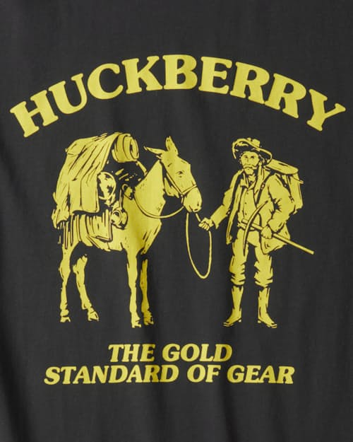 lifestyle image of Gold Standard of Gear T-Shirt