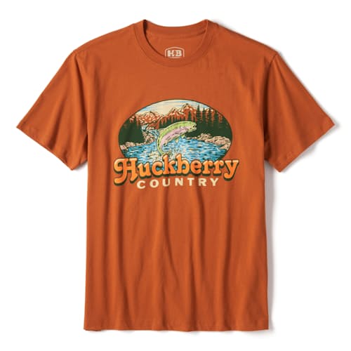 laydown image of Huckberry Country T-Shirt