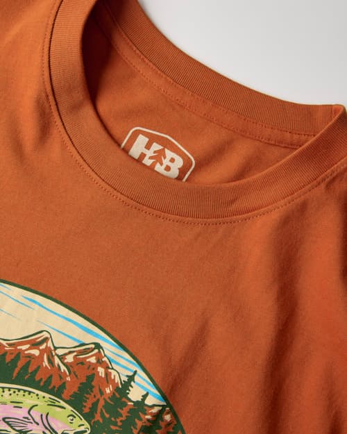 laydown detail image of Huckberry Country T-Shirt