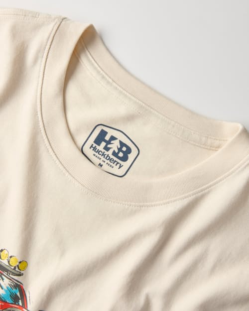 laydown detail image of SUV T-Shirt