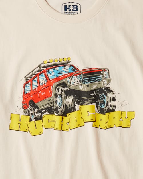 laydown detail image of SUV T-Shirt