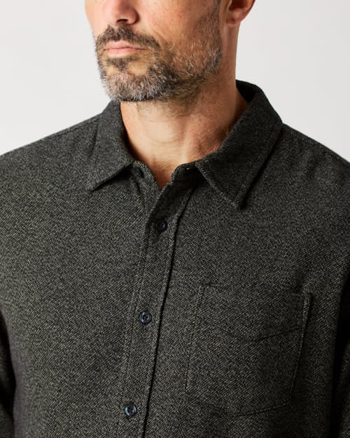 lifestyle image of Flannel Architect Shirt