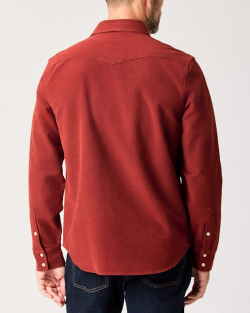 lifestyle image of Moleskin Spaghetti Western Shirt