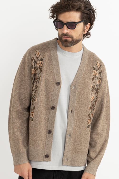 on model image of Vivaldi Cardigan