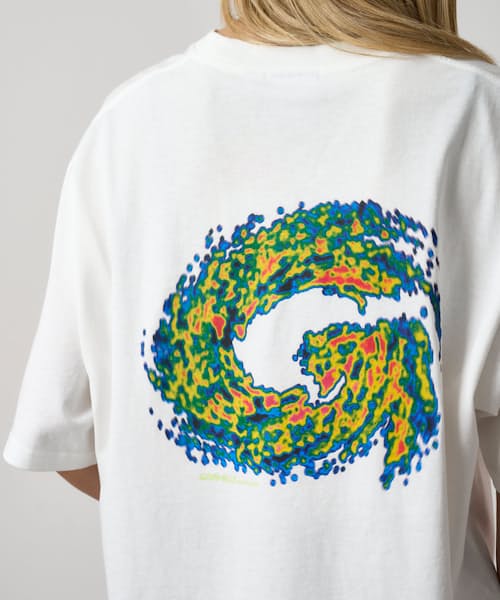 on model image of Hurricane Tee