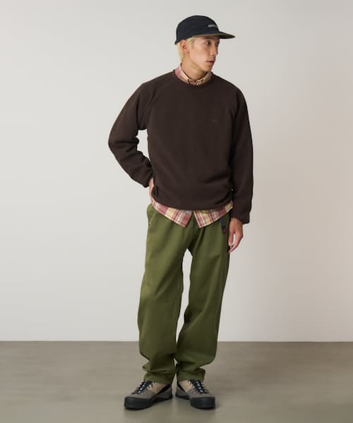 on model image of Gramicci Pant