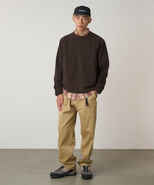 on model image of Gramicci Pant