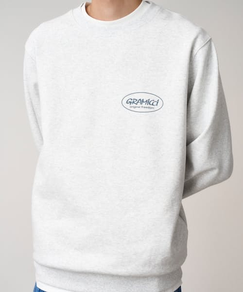 on model image of Original Freedom Sweatshirt