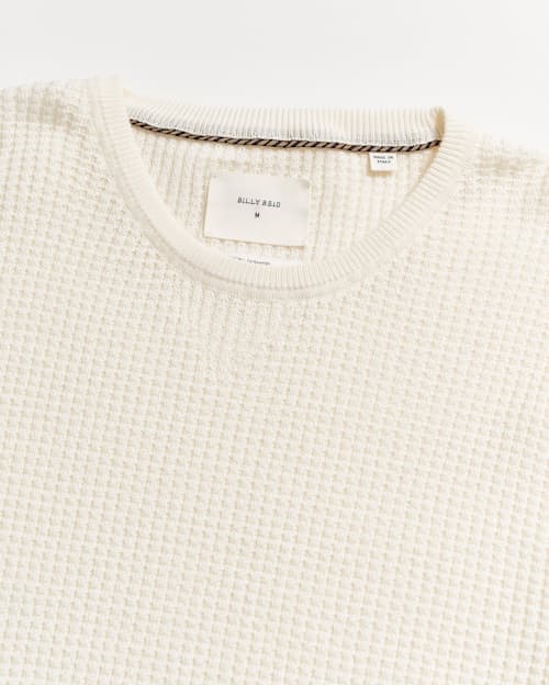 laydown detail image of Mini Waffle Crew Long Sleeve