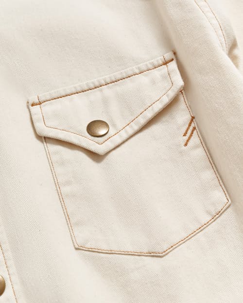 laydown detail image of Shoals Denim Shirt
