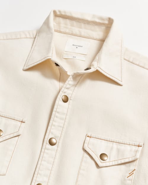 laydown detail image of Shoals Denim Shirt