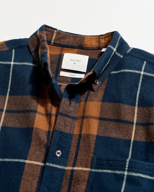 laydown detail image of Tuscumbia Classic Long Sleeve Shirt