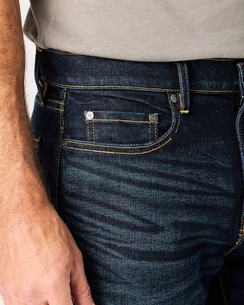 lifestyle image of All-American Stretch Denim - HB Straight
