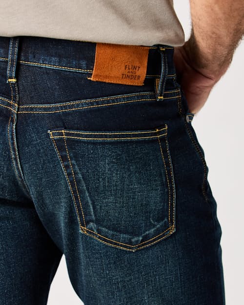 lifestyle image of All-American Stretch Denim - HB Straight