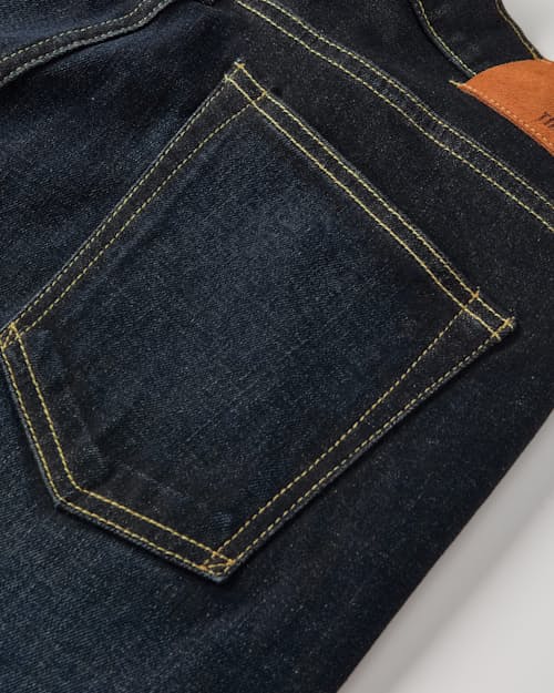 laydown detail image of All-American Stretch Denim - HB Athletic Tapered