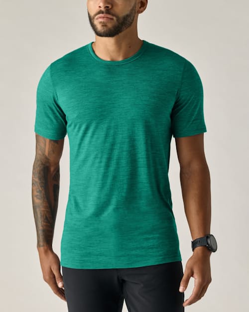 on model image of 72-Hour Merino T-Shirt - Slim Fit
