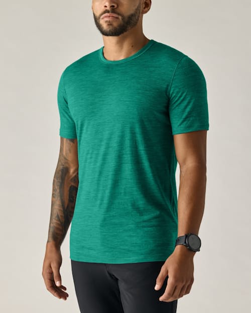 on model image of 72-Hour Merino T-Shirt - Slim Fit