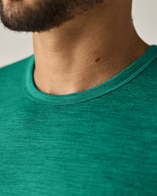 on model image of 72-Hour Merino T-Shirt - Slim Fit