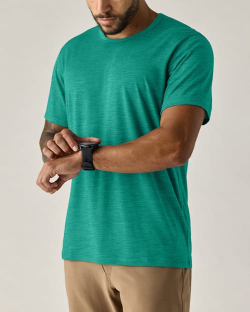 on model image of 72-Hour Merino T-Shirt - Classic Fit