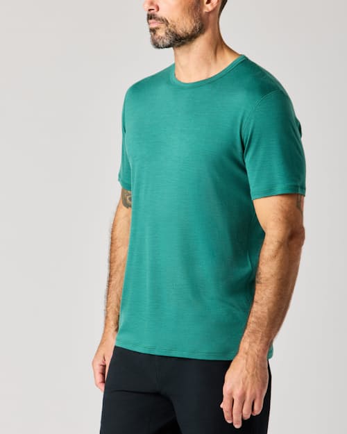 lifestyle image of 72-Hour Merino T-Shirt - Classic Fit