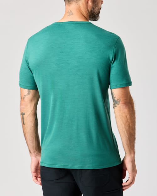 lifestyle image of 72-Hour Merino T-Shirt - Classic Fit