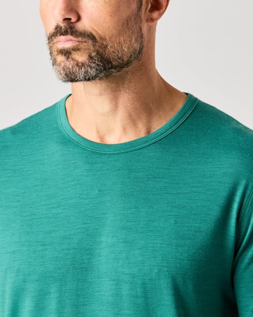 lifestyle image of 72-Hour Merino T-Shirt - Classic Fit