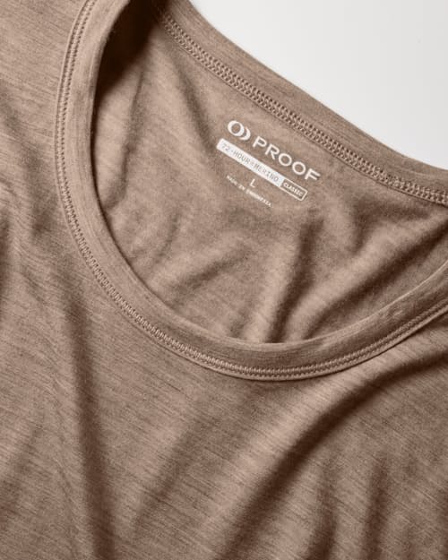 laydown detail image of 72-Hour Merino T-Shirt - Classic Fit