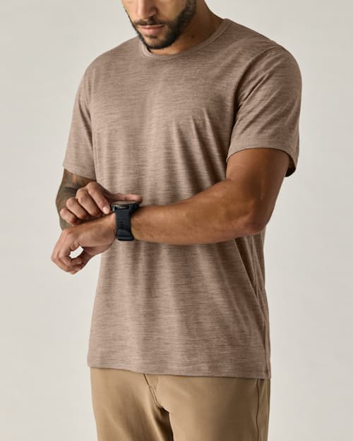 on model image of 72-Hour Merino T-Shirt - Classic Fit