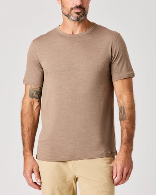 lifestyle image of 72-Hour Merino T-Shirt - Classic Fit