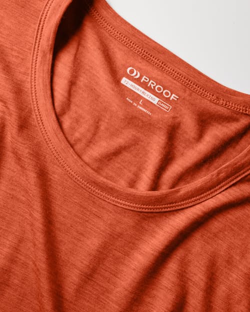 laydown detail image of 72-Hour Merino T-Shirt - Classic Fit