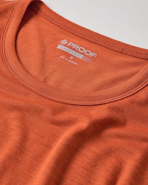 laydown detail image of 72-Hour Merino T-Shirt - Classic Fit