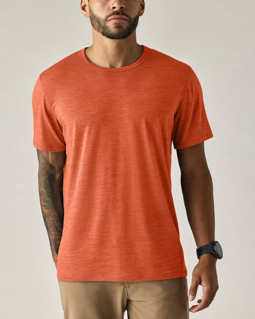on model image of 72-Hour Merino T-Shirt - Classic Fit
