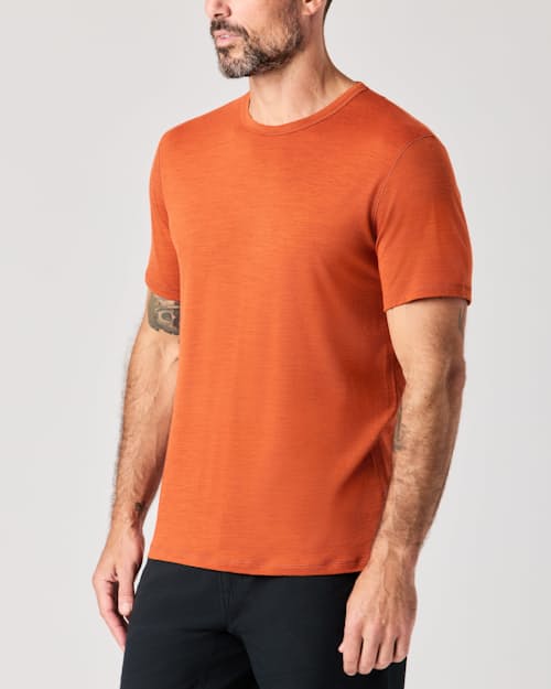 lifestyle image of 72-Hour Merino T-Shirt - Classic Fit