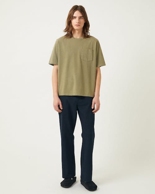 on model image of Garment Dye Tee
