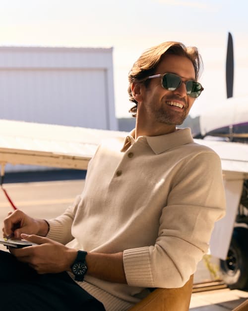 lifestyle image of Racer Sunglasses